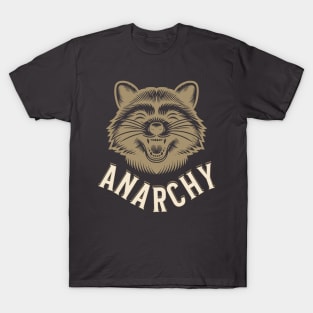 Anarchy Raccoon. T-Shirt